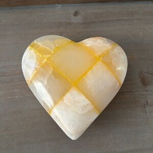 Stone Heart Paperweight